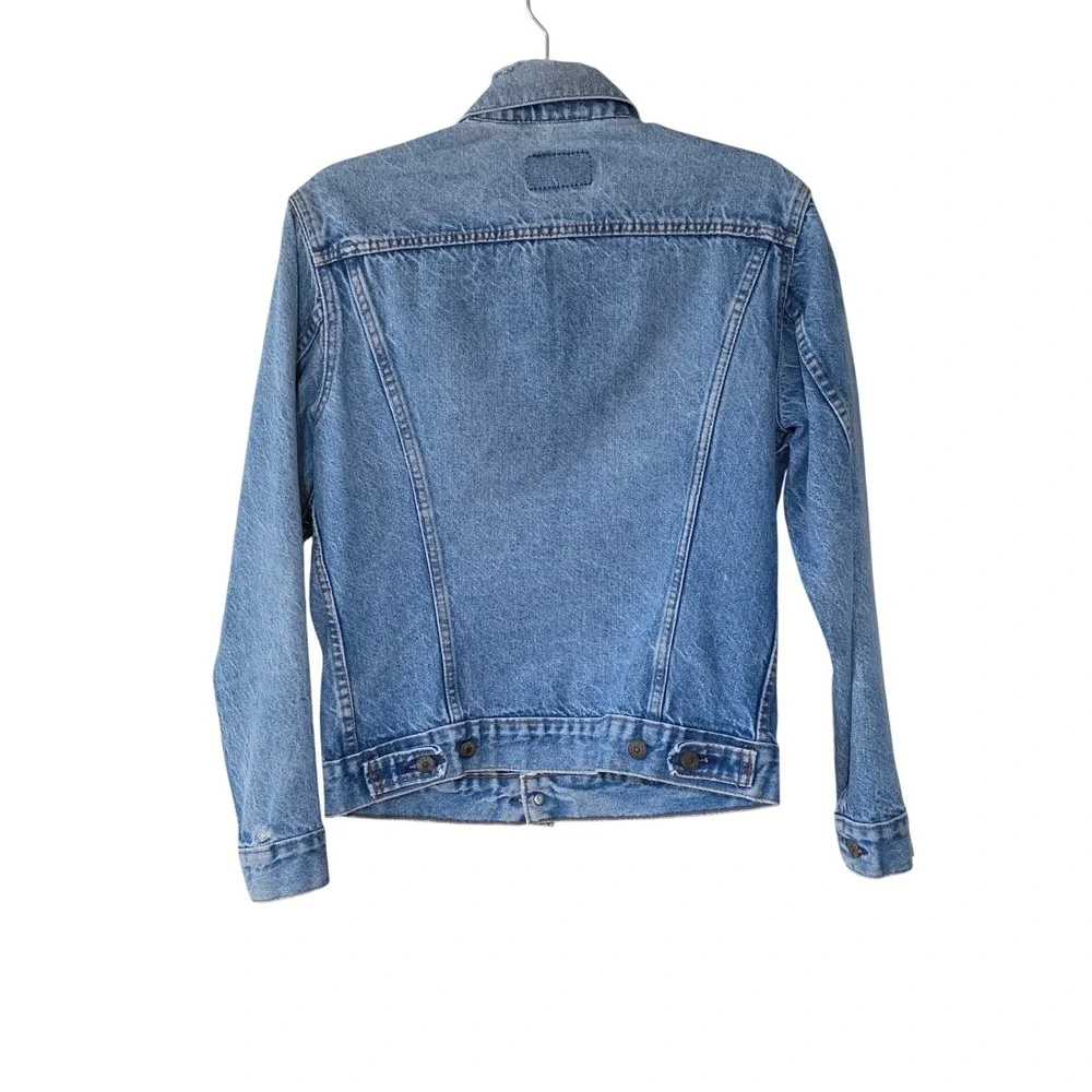 Levis Type 3 Jacket Mens 36R‎ Blue Good Vintage 70506-0214 Denim Trucker USA